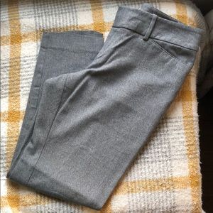 Merona gray ankle length dress pant size 8